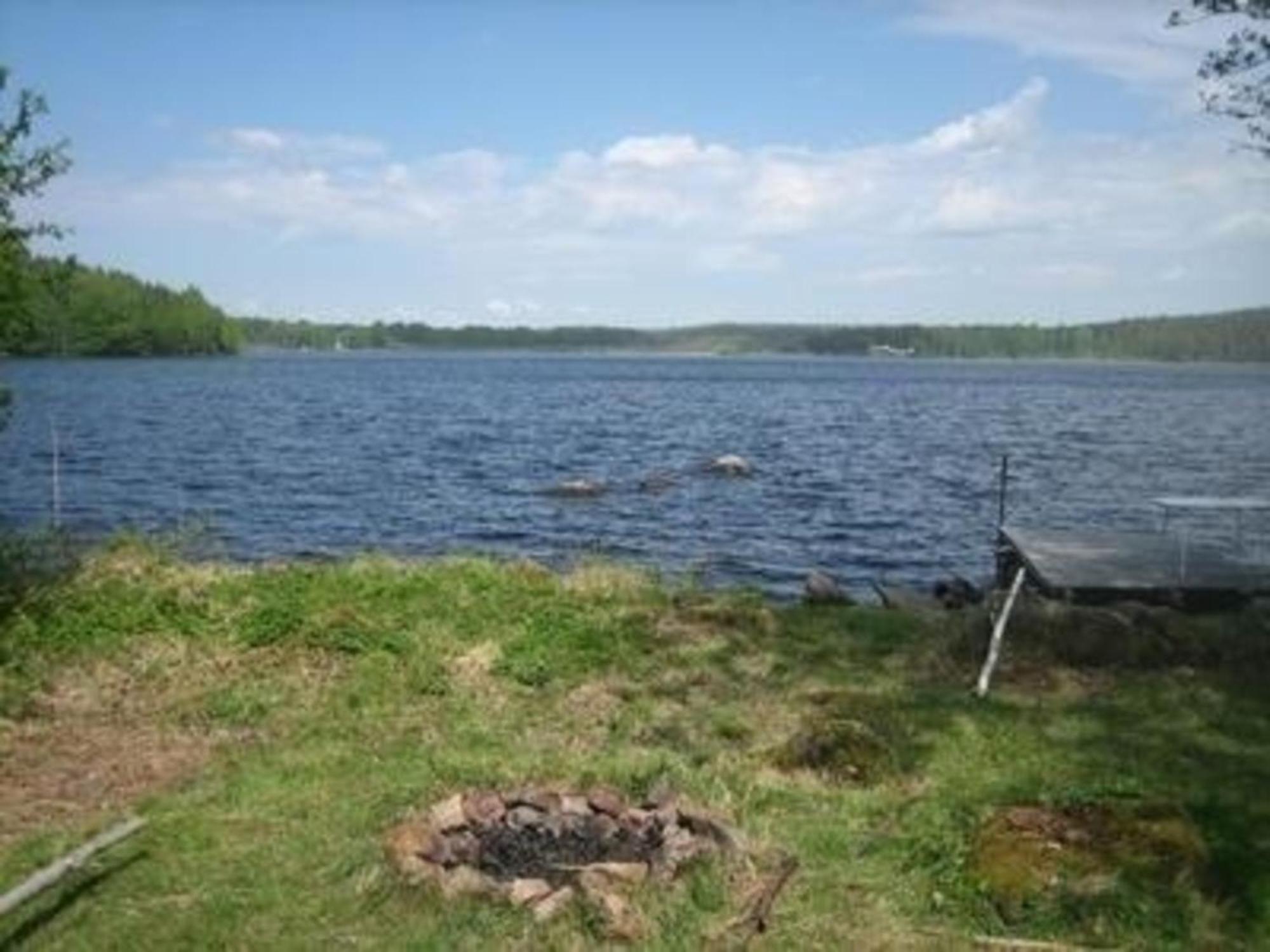 Ferienhaus In Malilla Boote Sauna See المظهر الخارجي الصورة